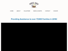Tablet Screenshot of prodiseepantry.org